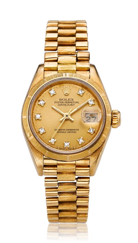 rolex gold lady datejust|rolex datejust women's gold.